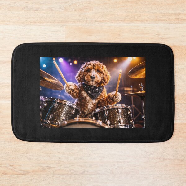 Item preview, Cockapoo Drummer on Stage designed and sold by Paul Thompson Photography.