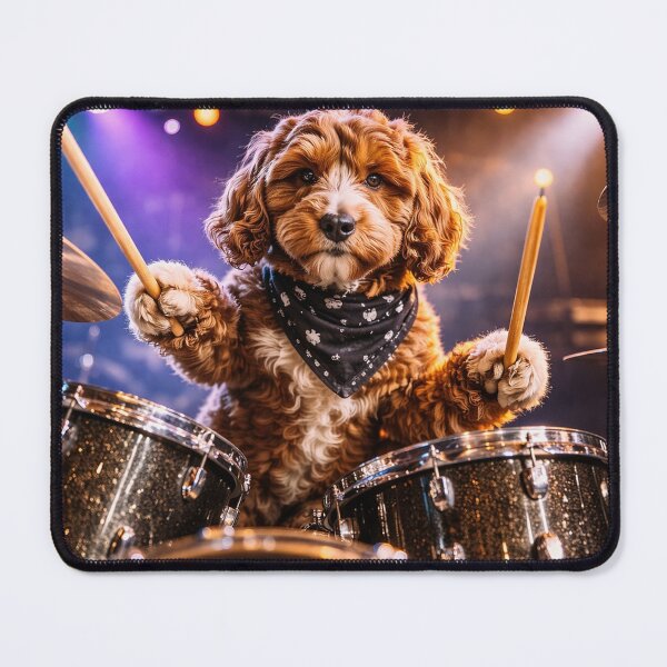 Item preview, Cockapoo Drummer on Stage designed and sold by Paul Thompson Photography.