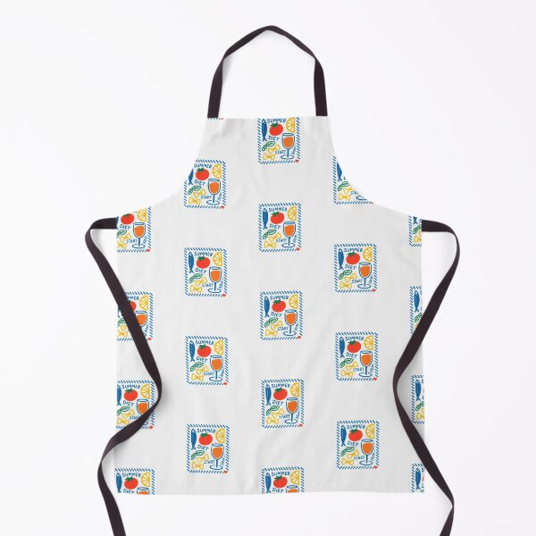 Item preview, Mediterranean Summer Diet — Retro Food Illustration | Healthy Lifestyle Gift designed and sold by Colorful-Garden.