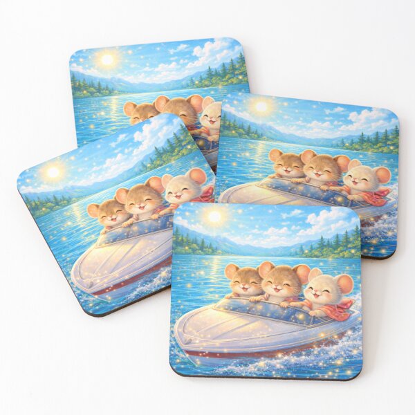 Item preview, Cozy Mouse Water Sports - Cottagecore designed and sold by AureliasDesignStudio.