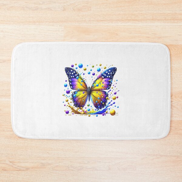 Item preview, Magical butterfly with paint drops designed and sold by LoneAngel.