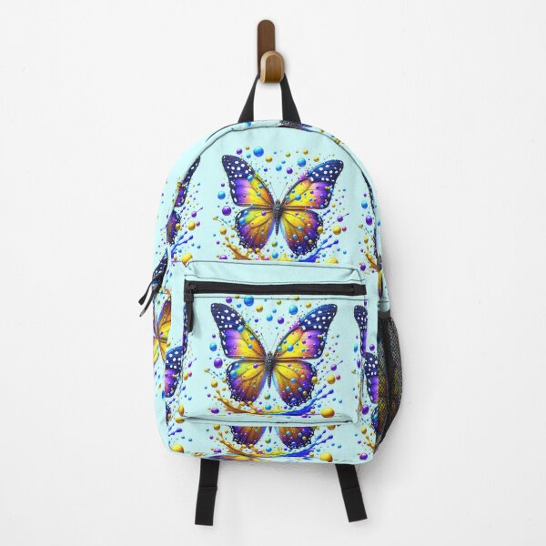 Item preview, Magical butterfly with paint drops designed and sold by LoneAngel.