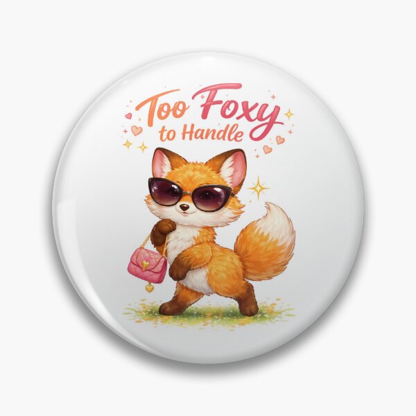Item preview, Too Foxy to Handle - Cute Fox Sunglasses  designed and sold by GlowingTales.