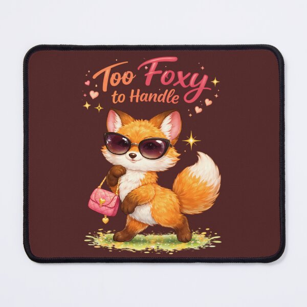 Item preview, Too Foxy to Handle - Cute Fox Sunglasses  designed and sold by GlowingTales.