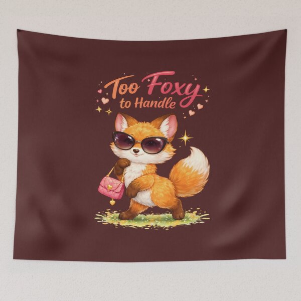 Item preview, Too Foxy to Handle - Cute Fox Sunglasses  designed and sold by GlowingTales.
