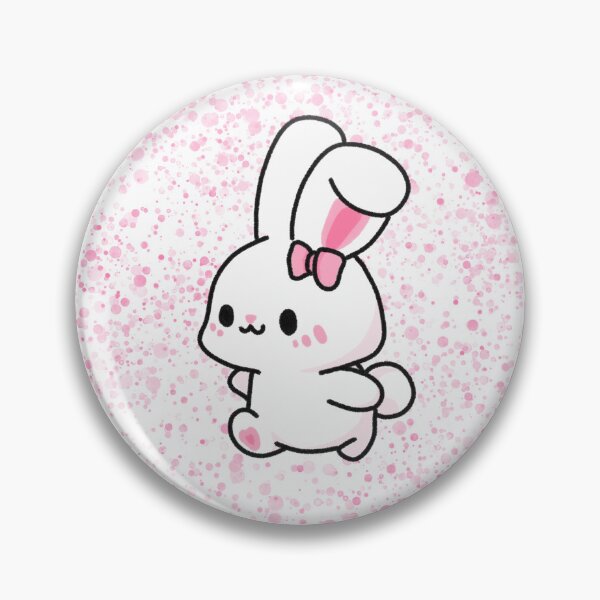 Item preview, Cute Bunny Sticker Pack Kawaii Rabbit Pink Aesthetic designed and sold by paws studio.