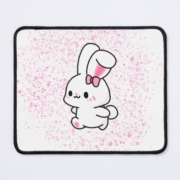 Item preview, Cute Bunny Sticker Pack Kawaii Rabbit Pink Aesthetic designed and sold by paws studio.