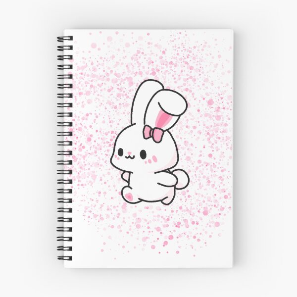 Item preview, Cute Bunny Sticker Pack Kawaii Rabbit Pink Aesthetic designed and sold by paws studio.