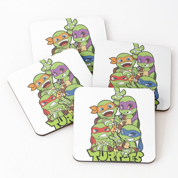 Item preview, Teenage Mutant Ninja Turtles Cute Ninja Turtles Pizza Squad Cartoon Design designed and sold by lilastonart.