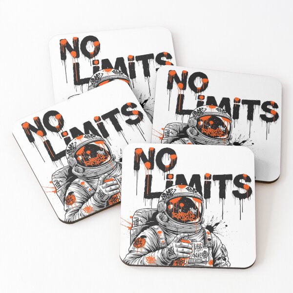 Item preview, Street Art Astronaut - No Limits Spray Paint Graffiti designed and sold by Ossvio.