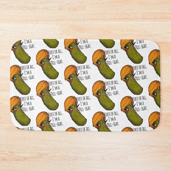 Item preview, First of all, I'm a Delight; Dill Pickle Pun designed and sold by MsBrillMakes.