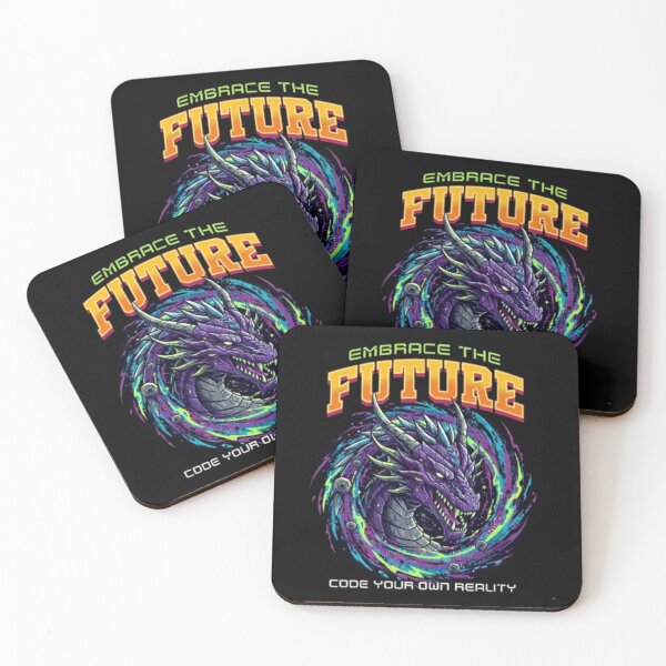 Item preview, Cyber Dragon “Embrace the Future” Design designed and sold by Dogandesighn.