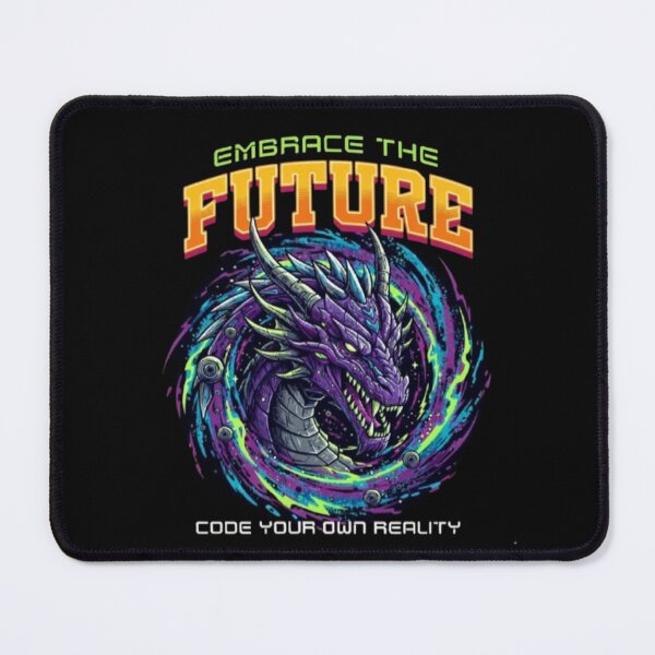 Item preview, Cyber Dragon “Embrace the Future” Design designed and sold by Dogandesighn.