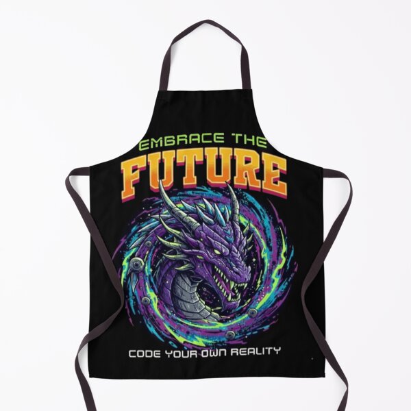 Item preview, Cyber Dragon “Embrace the Future” Design designed and sold by Dogandesighn.