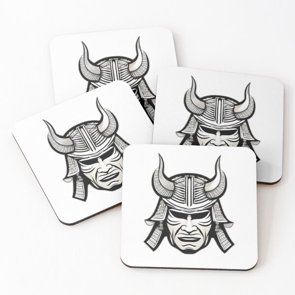 Item preview, Samurai Warrior Helmet Design - Bold and Powerful Artwork designed and sold by Bad7Wear.