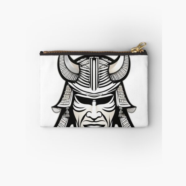 Artikelvorschau, Samurai-Kriegerhelm-Design – Ausdrucksstarkes und ausdrucksstarkes Kunstwerk entworfen und verkauft von Bad7Wear.