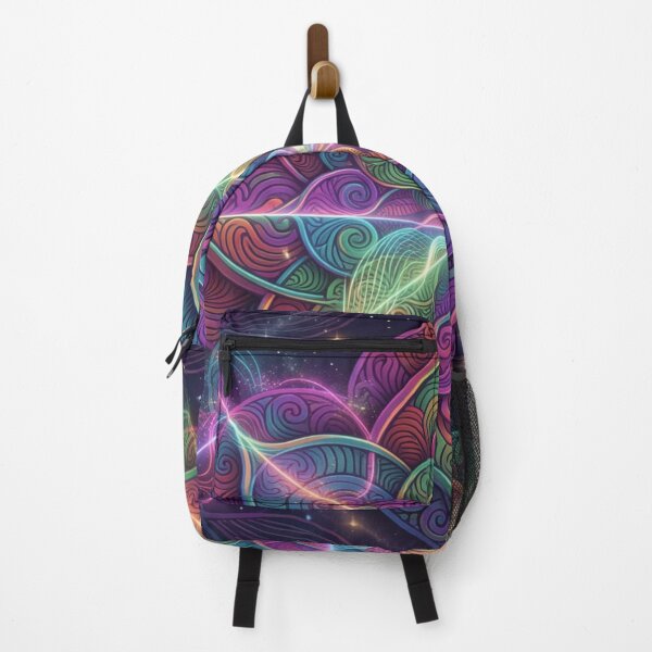 Item preview, Cosmic Mandala Energy Art with Vibrant Symmetry and Light Fusion designed and sold by FotoworldEdel.