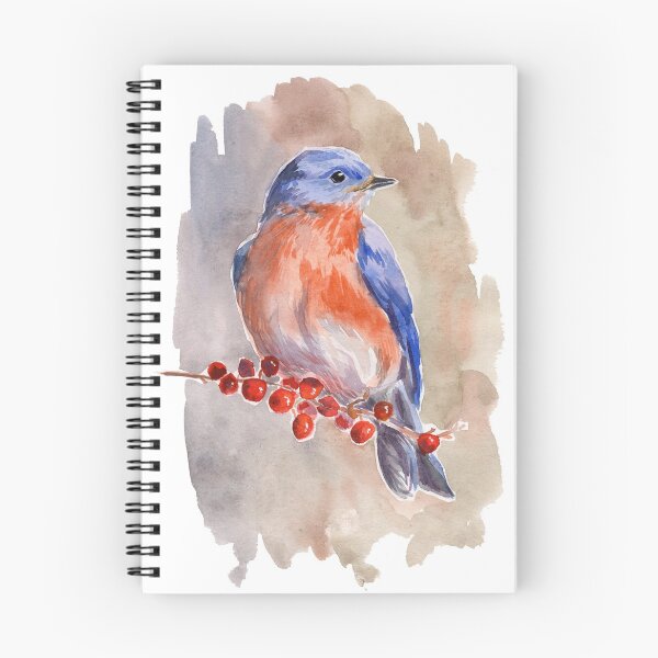 Item preview, Bird with berries designed and sold by noelle-far.