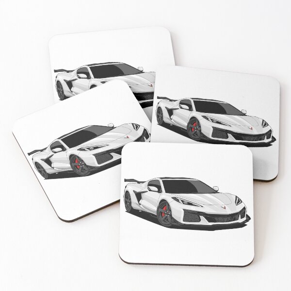 Item preview, Z06 White designed and sold by vektoranda.