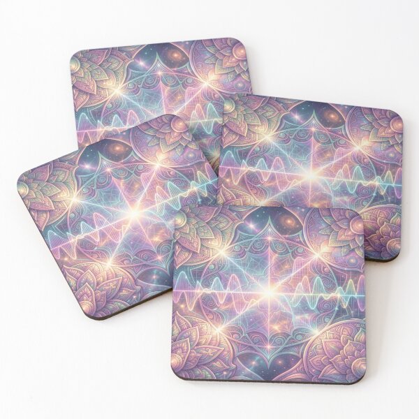 Item preview, Cosmic Frequency Mandala – Light, Harmony and Vibrant Energy Fusion designed and sold by FotoworldEdel.