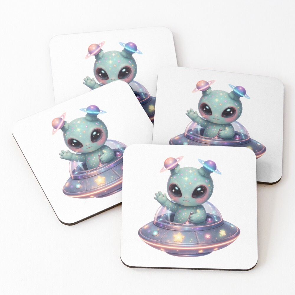 Item preview, Coasters (Set of 4) designed and sold by AlpineInkStudio.