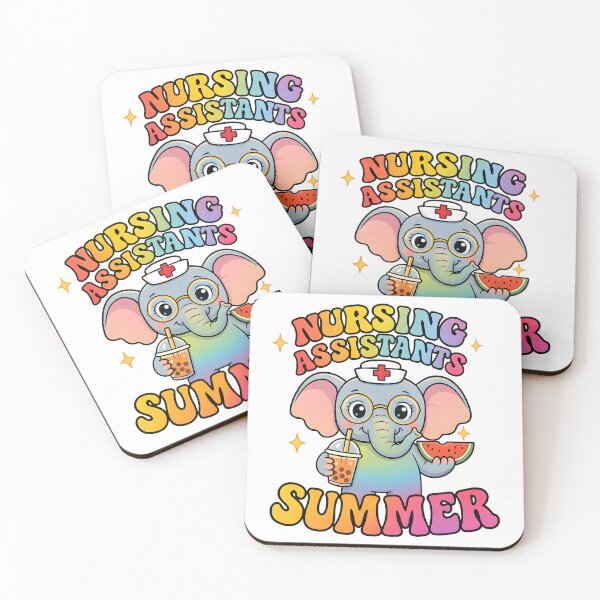 Item preview, Elephant Nursing Assistant Summer Gift Cute Nurse Funny Animal Healthcare Worker Pride designed and sold by ClinicalHubs.