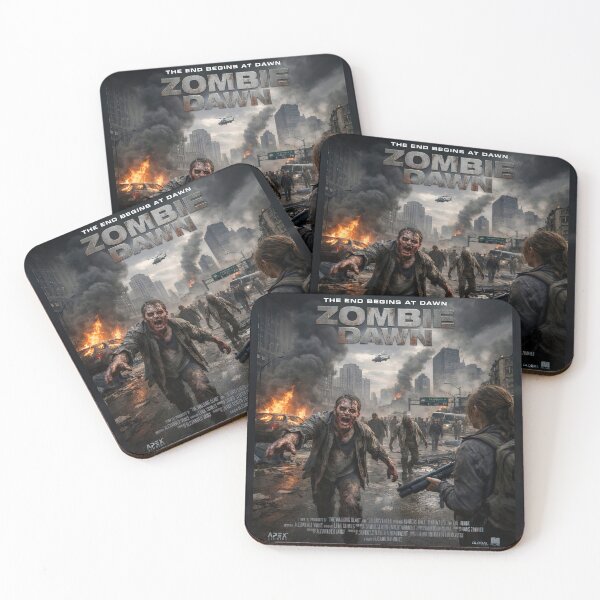 Item preview, zombie apocalypse movie poster designed and sold by pavledesigns.