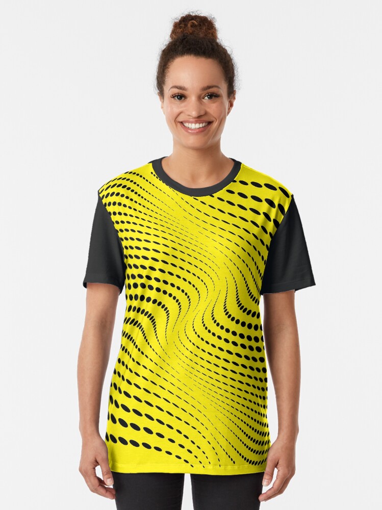 Vista alternativa de Camiseta gráfica THE RIVER (YELLOW)