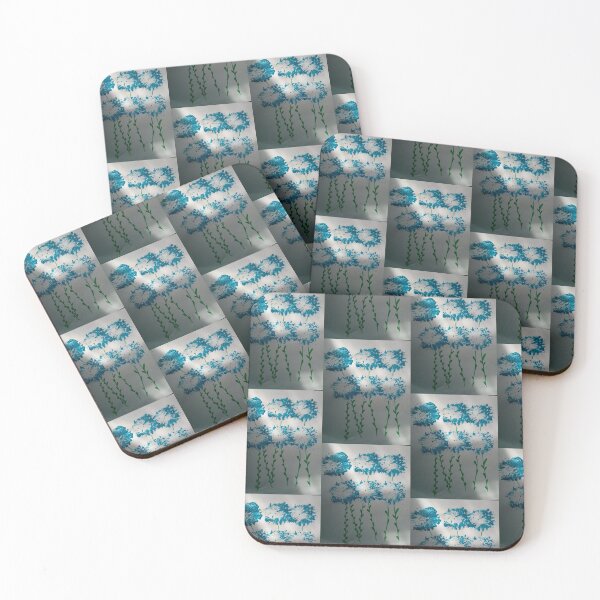 Item preview, Blue flowers designed and sold by NikiMagicWorld.