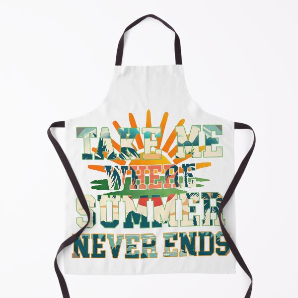 Item preview, Take Me Where Summer Never Ends - Tropical Palm Sunset Typography Art Print designed and sold by DesignArtist.ia.