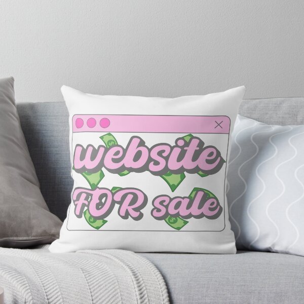 Item preview, Pink Cute Sell Your Website Falling Dollars WWW designed and sold by ReuvenStore.