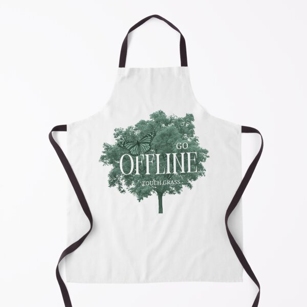 Item preview, go offline: touch grass & be happy // retro brutalism aesthetic designed and sold by zlivy.