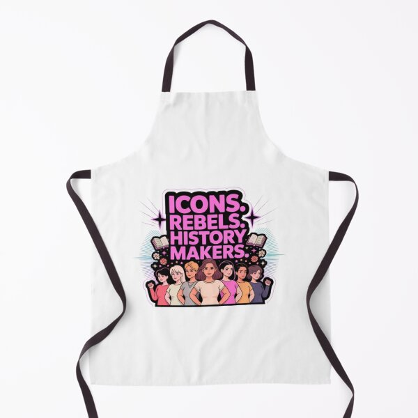 Item preview, Icons Rebels History Makers Women Empowerment T-Shirt – Feminist Graphic Design for Women’s History Month & Gift Buyers designed and sold by GemBob Creations.