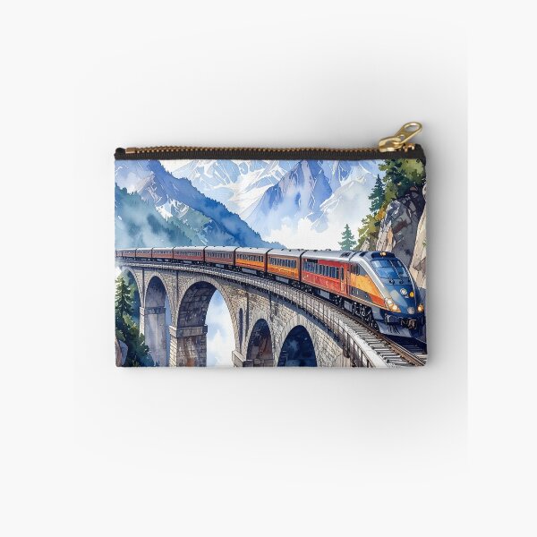 Item preview, Train journey in the mountains designed and sold by LiskoDesign.