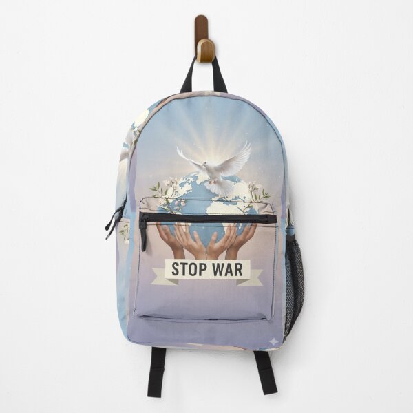 Item preview, Stop War Peace Protest PNG Minimal Anti War Sticker Design designed and sold by SouravDesigns.