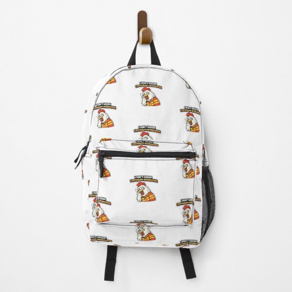 Item preview, I Don’t Gossip. I Distribute Information. — Gossiping Chicken Sticker designed and sold by Gentlestate.