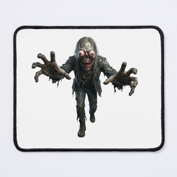 Item preview, Realistic Zombie Head with Bulging Eyes Reaching Out – Scary Horror, Undead Monster Design designed and sold by Cauldron Crafts.