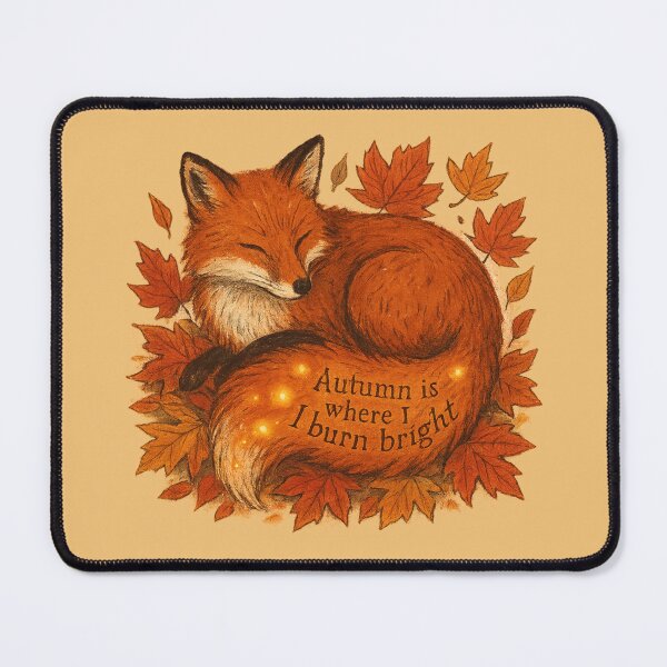 Item preview, Autumn Fox: Where I Burn Bright designed and sold by ChirpInc.