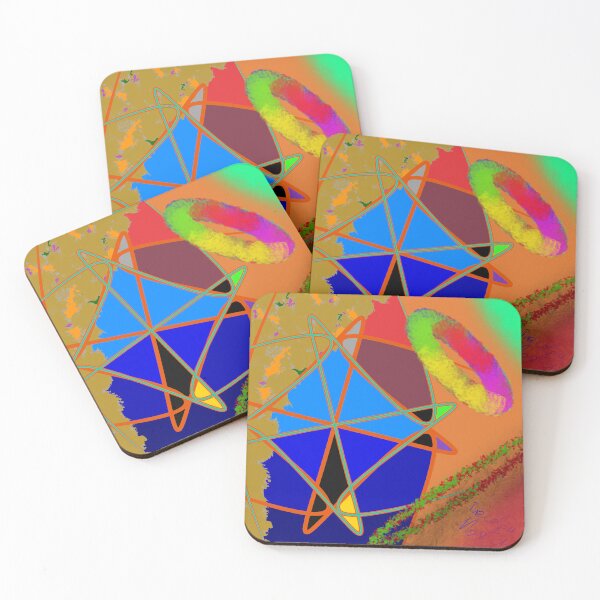 Item preview, Vibrant Geometric Convergence Abstract designed and sold by BounoWorld.