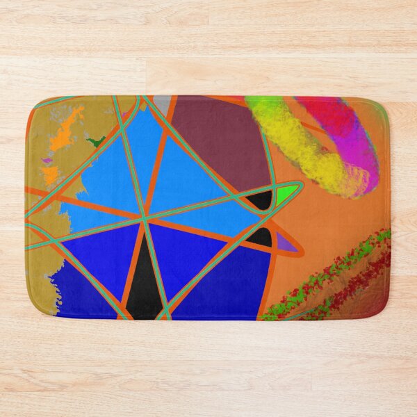 Item preview, Vibrant Geometric Convergence Abstract designed and sold by BounoWorld.