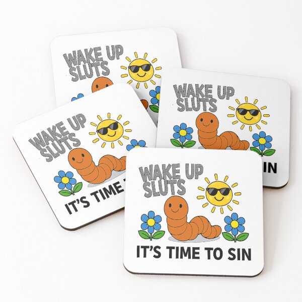 Item preview,  Wake Up Sluts It's Time to Sin Funny Animal Meme  designed and sold by gear-posters.