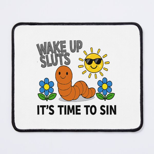 Item preview,  Wake Up Sluts It's Time to Sin Funny Animal Meme  designed and sold by gear-posters.