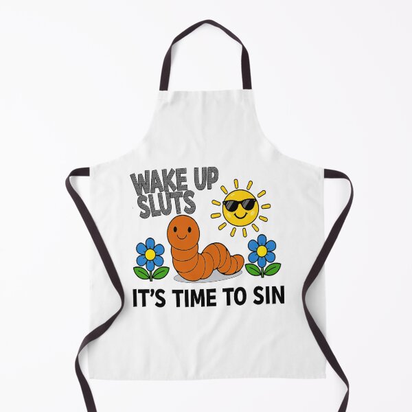 Item preview, Wake Up Sluts It's Time to Sin Funny Animal Meme designed and sold by gear-posters.