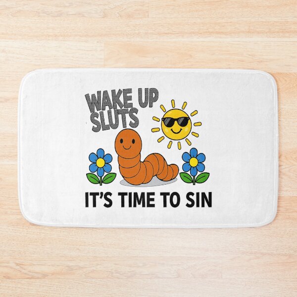 Item preview,  Wake Up Sluts It's Time to Sin Funny Animal Meme  designed and sold by gear-posters.