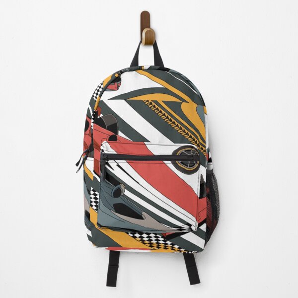 Item preview, Formula Racing Seamless Pattern – F1 Cars, Track & Racing Helmet designed and sold by Midnight Veil Designs.