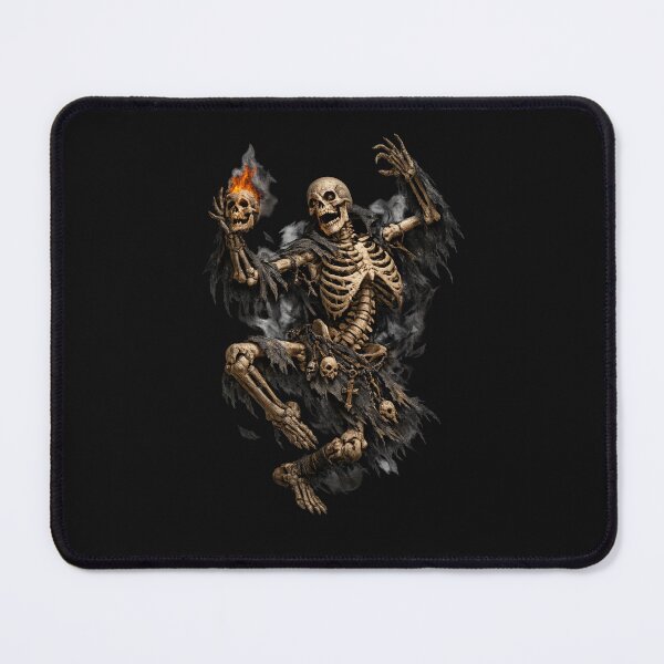 Item preview, Macabre Skeleton Dance –Witch Spell Illustration- Dark Magic Artwork designed and sold by Cauldron Crafts.