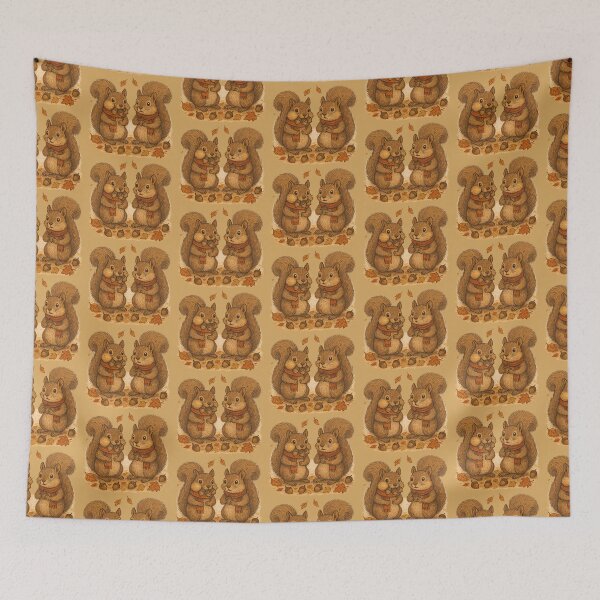 Item preview, Squirrel Season: Autumn Acorn Buddies designed and sold by ChirpInc.