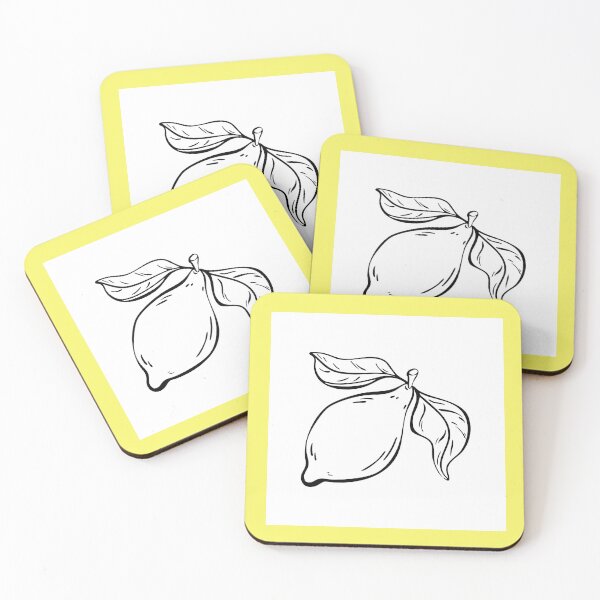 Aperçu de l'œuvre Art minimaliste méditerranéen au citron créée et vendue par Sagi Jane Art.