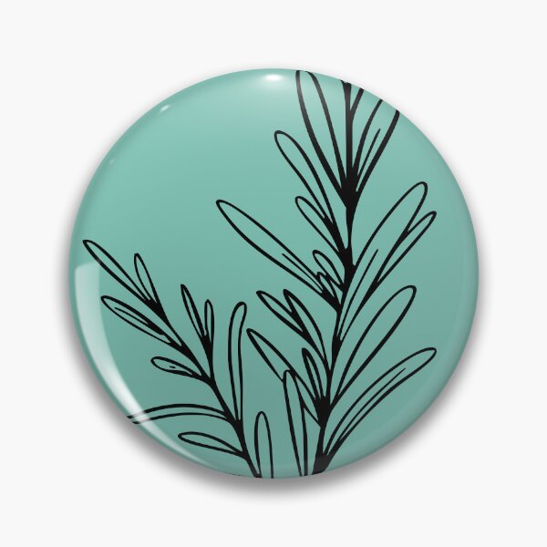 Item preview, Rosemary Herb Minimal Botanical designed and sold by Sagi Jane Art.
