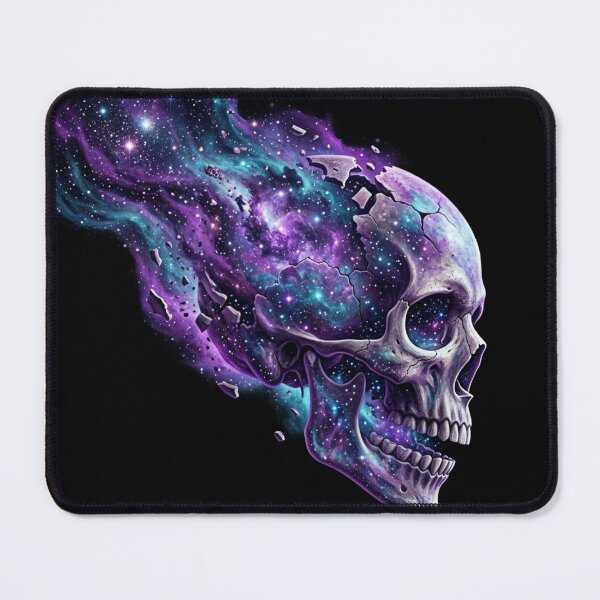Item preview, Space Skull Explosion designed and sold by Stickersdevelop.